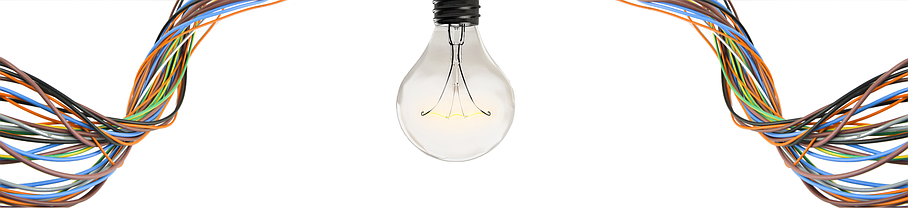 ampoule et fils électriques